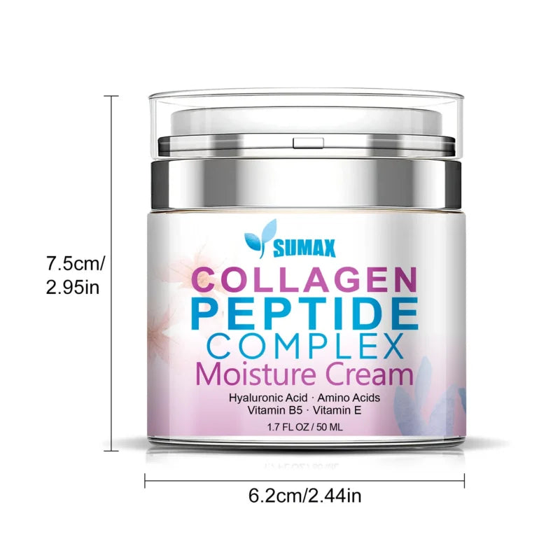 Collagen Peptide Complex Moisture Cream – Hydrating & Firming Formula