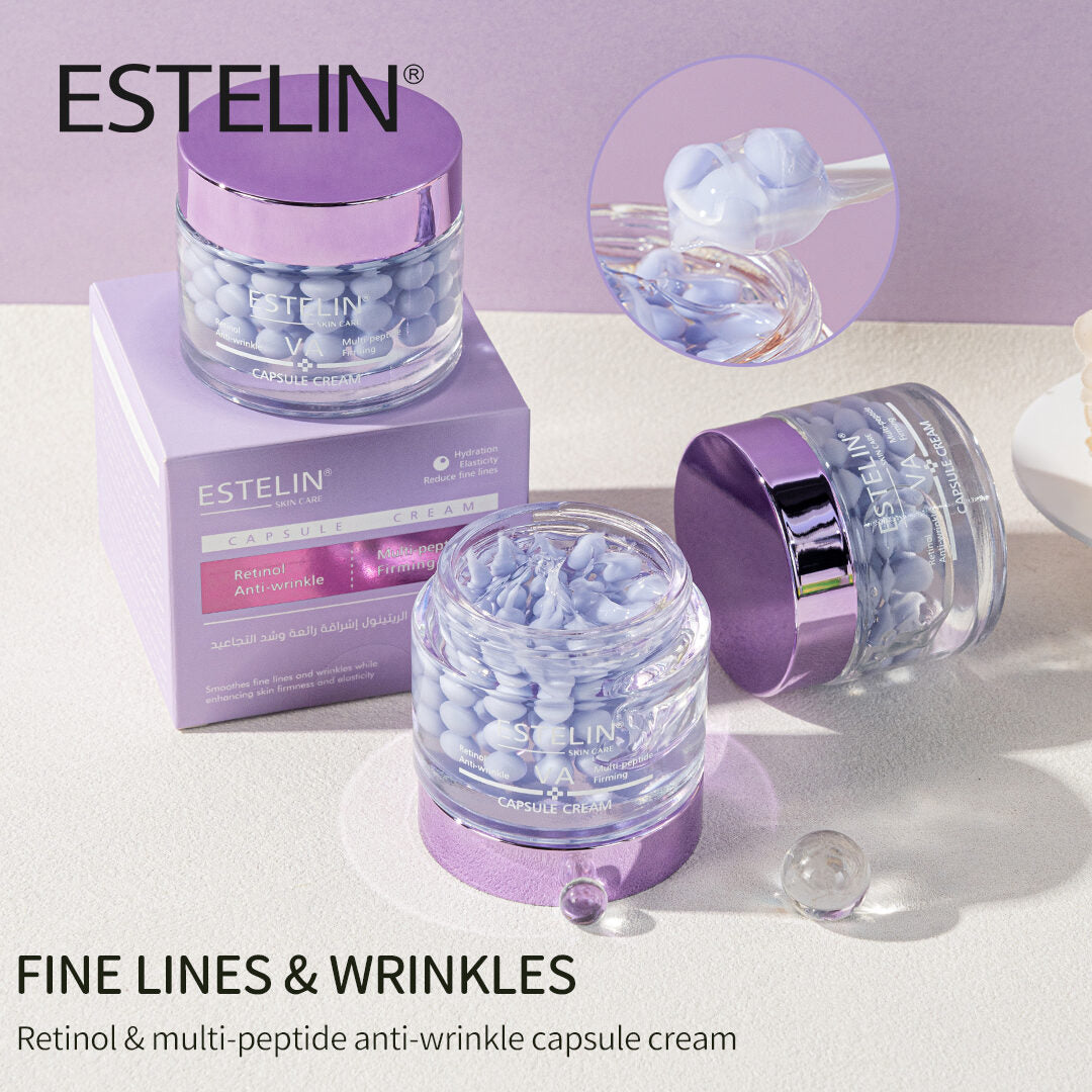 Estelin Retinol & Multi-Peptide Anti-Wrinkle Capsule Cream (60g)