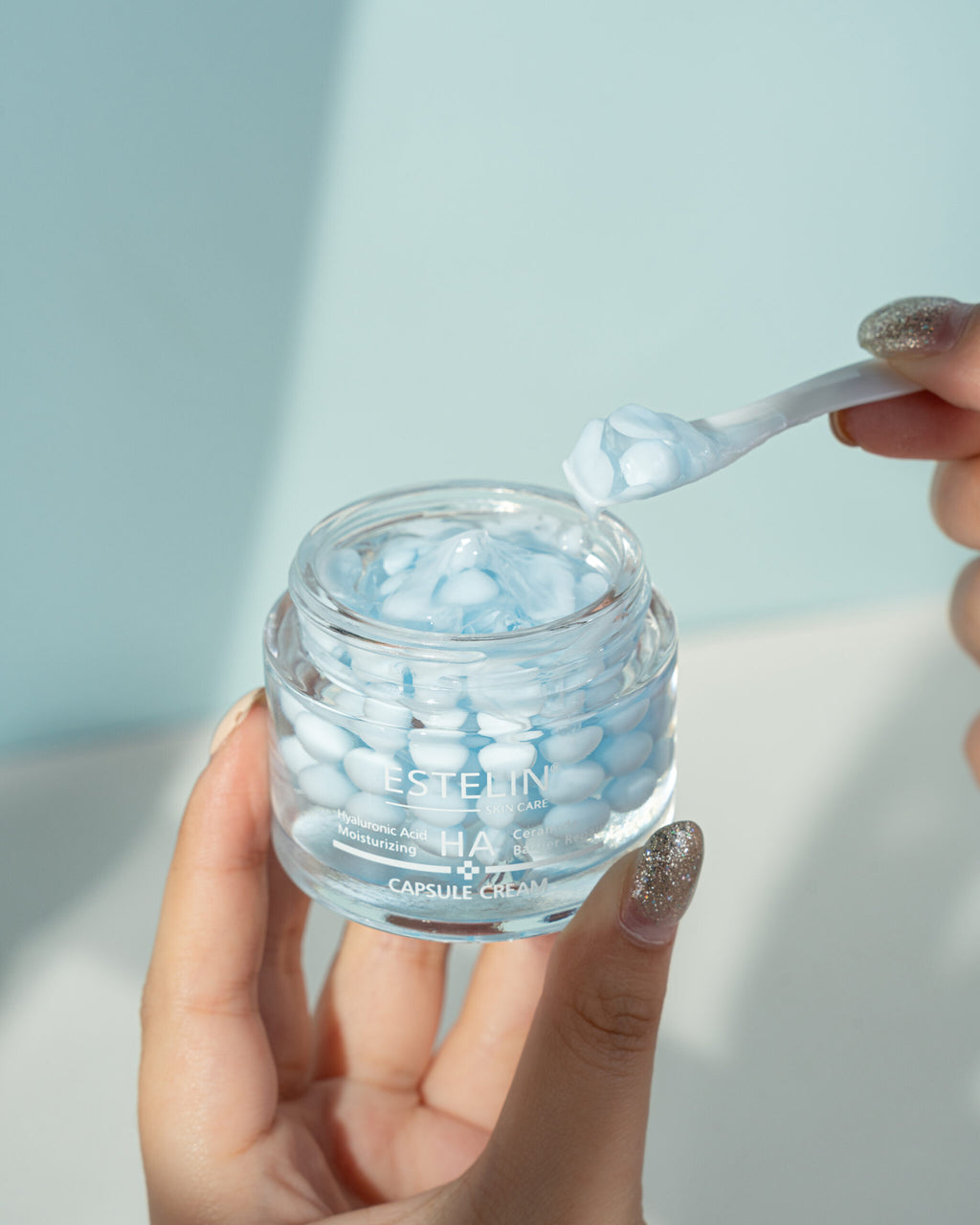 Estelin Hyaluronic Acid & Ceramide Moisturizing Capsule Cream (60g)