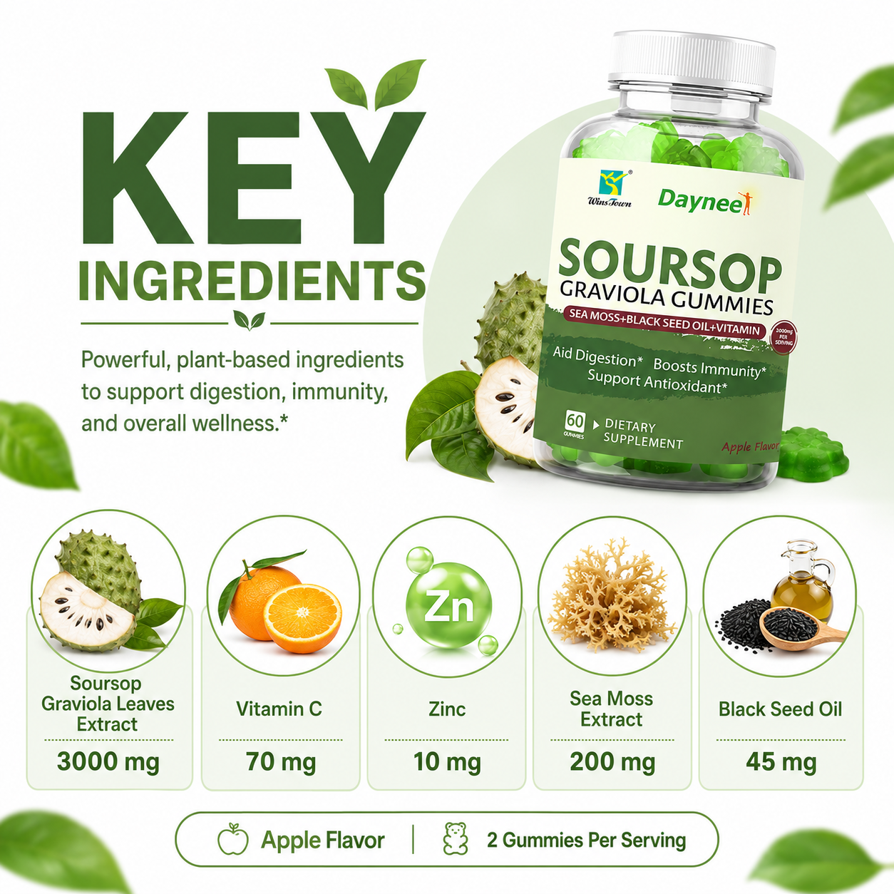 Soursop Gummies